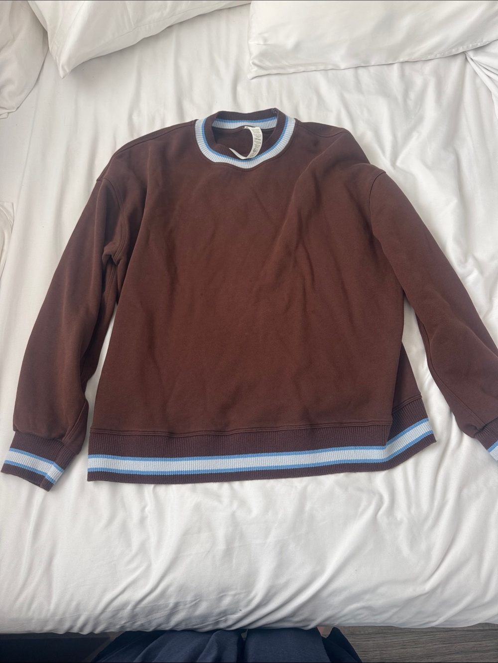 LULULEMON Perfectly Oversized Ringer Crew